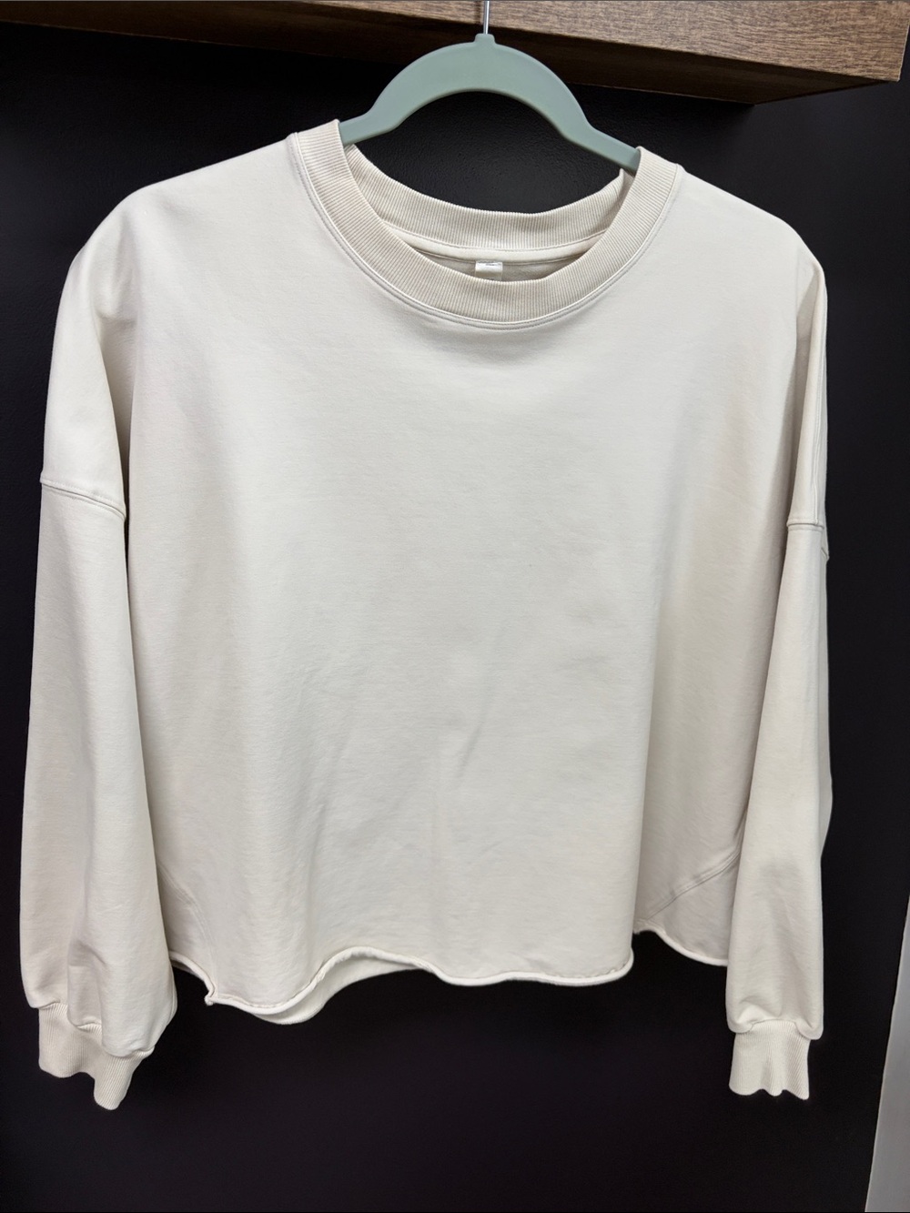 lululemon athletica Relaxed Crewneck Sweatshirt - Cream